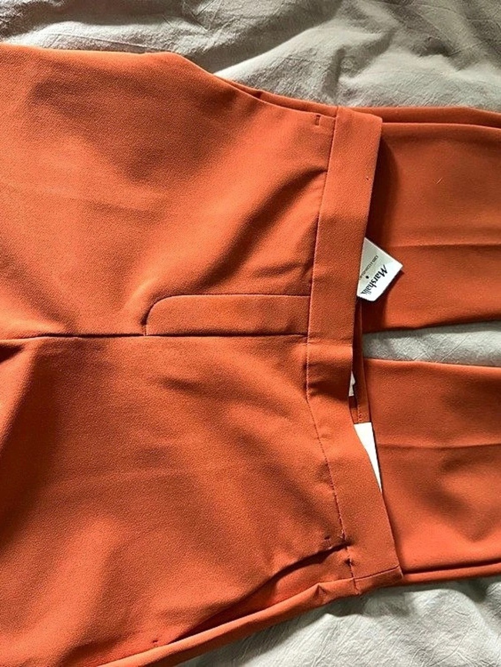 Rachel Zoe Hi-Rise Slim Leg Pants Orange Size 2